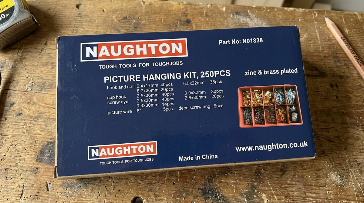 Picture Hanging Kit 250 Piece NI-FIX-004-1